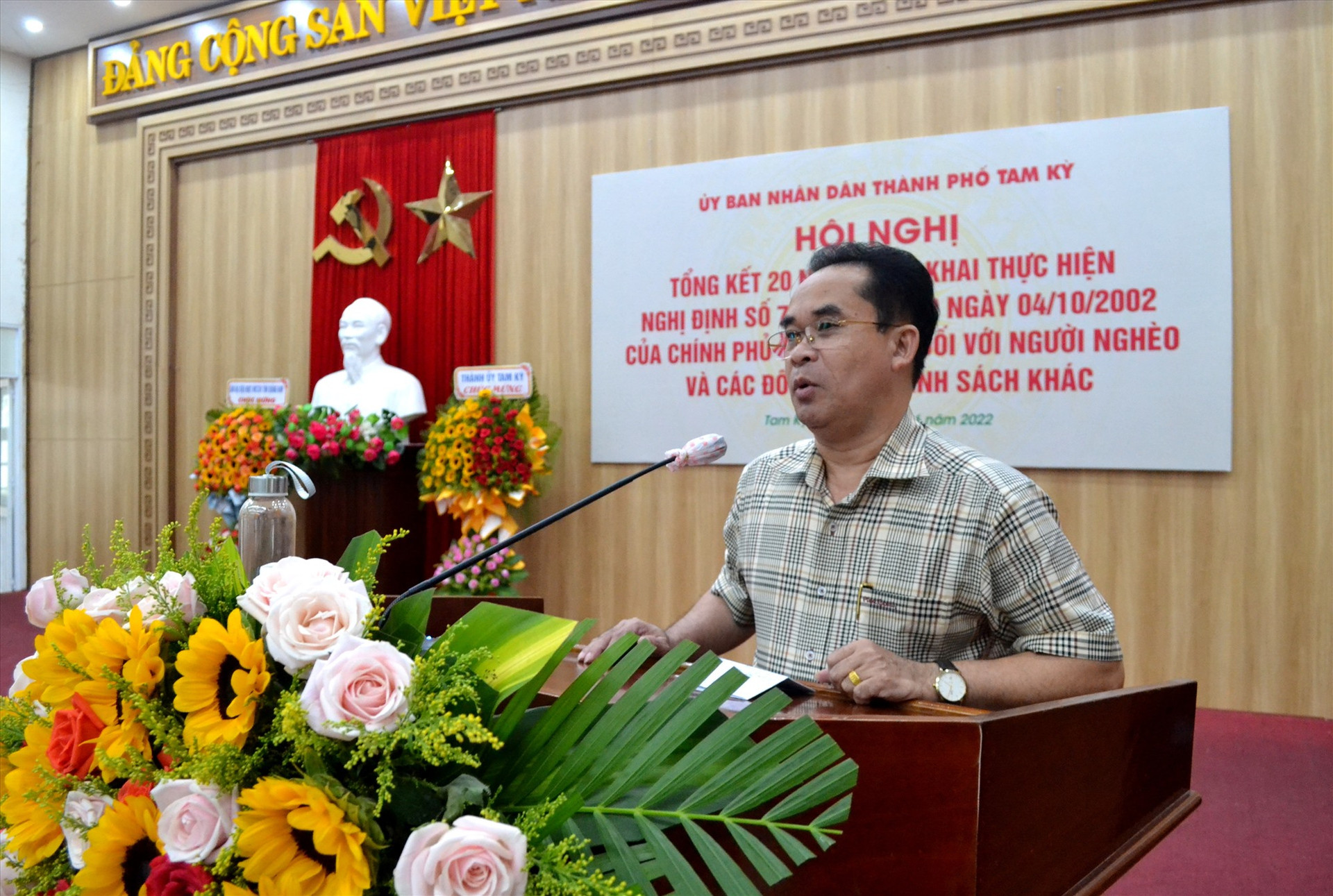 Phó Chủ tịch UBND tỉnh Trần Anh Tuấn phát biểu chỉ đạo hội nghị. Ảnh: Q.VIỆT
