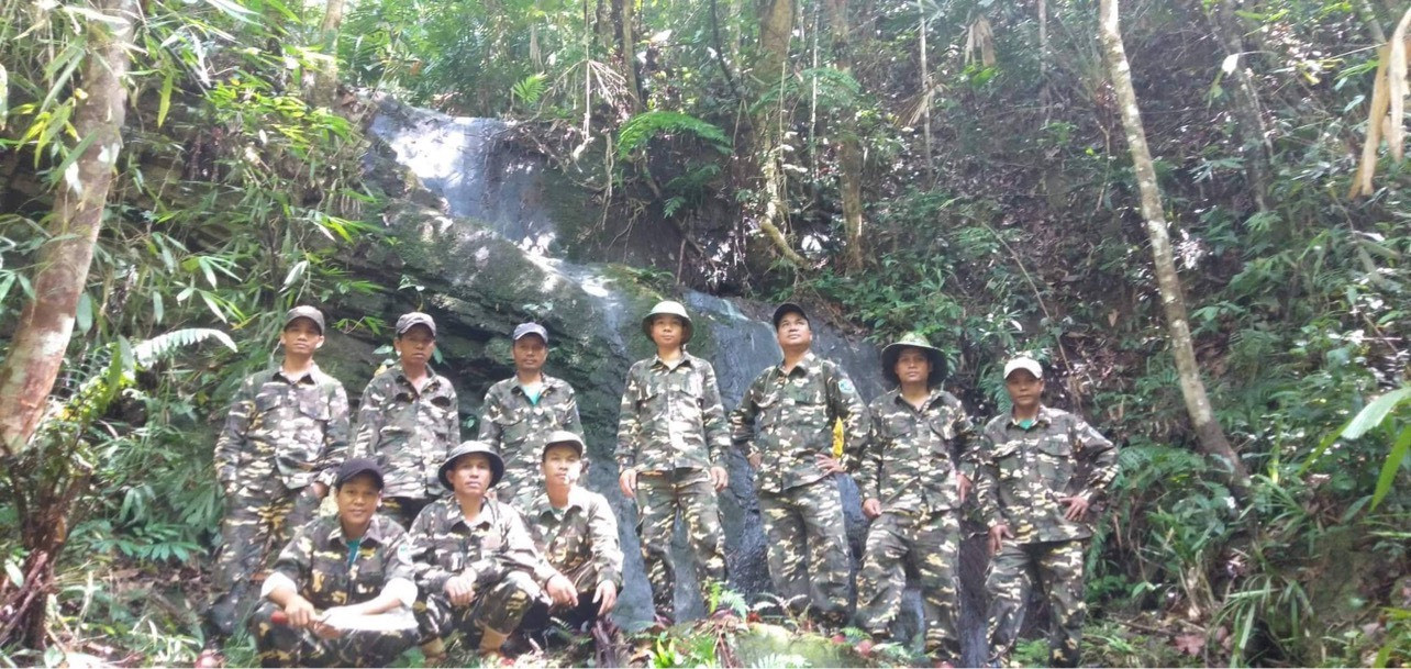 Lực lượng chuyên trách bảo vệ rừng của Khu bảo tồn loài Sao la