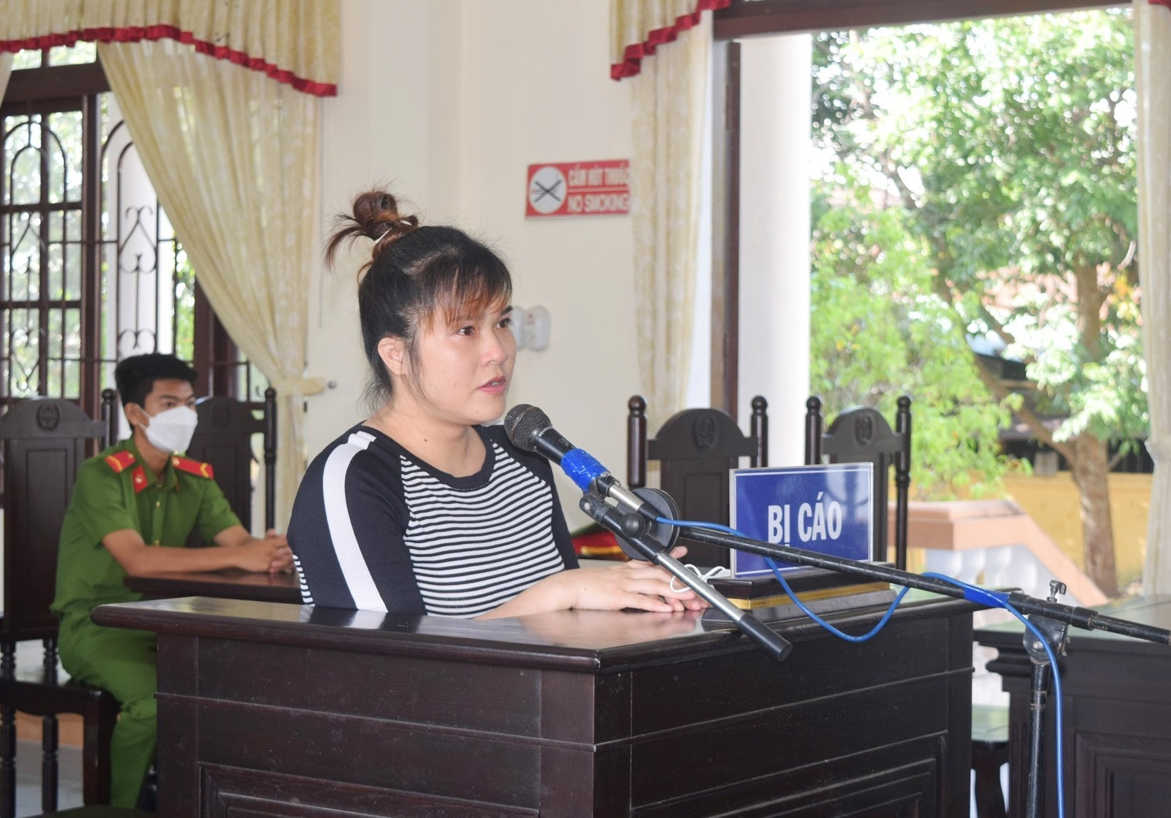Bị cáo Nguyễn Thị Hải bị tuyên phạt 7 năm 6 tháng tù về tội mua bán trái phép chất ma túy