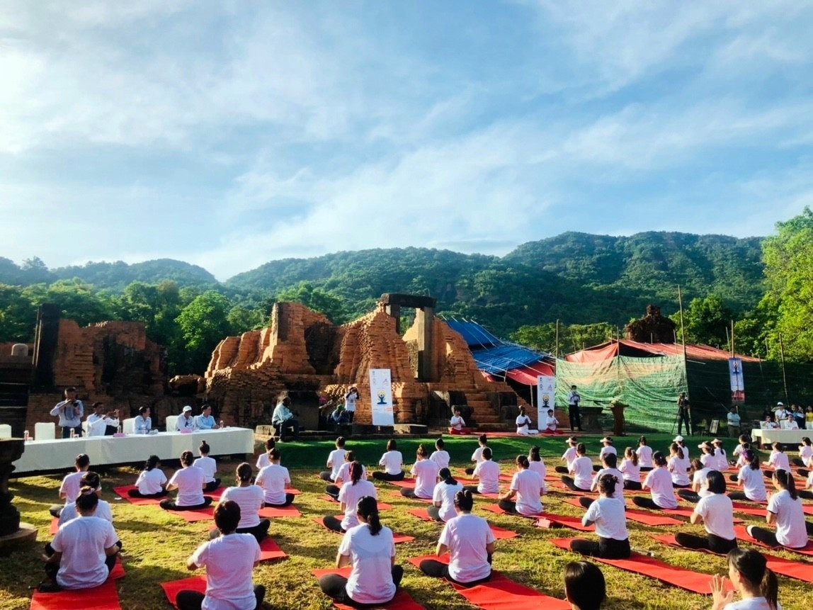 Quảng Nam là 1 trong 8 tỉnh, thành của cả nước tổ chức Ngày quốc tế yoga lần thứ 8