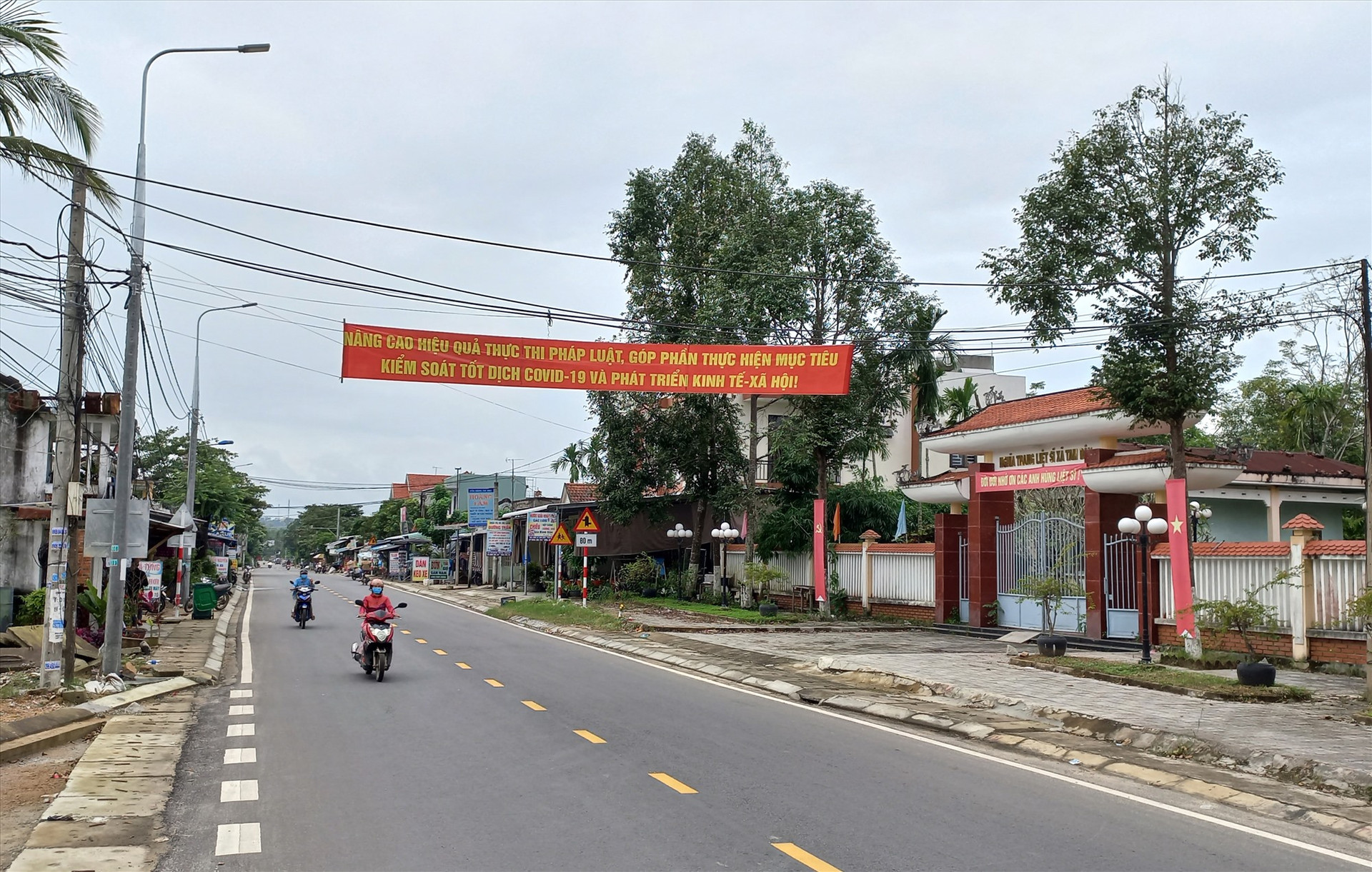 QL40B, đoạn Phú Ninh - Tiên Phước đã được đầu tư mở rộng. Ảnh: C.T