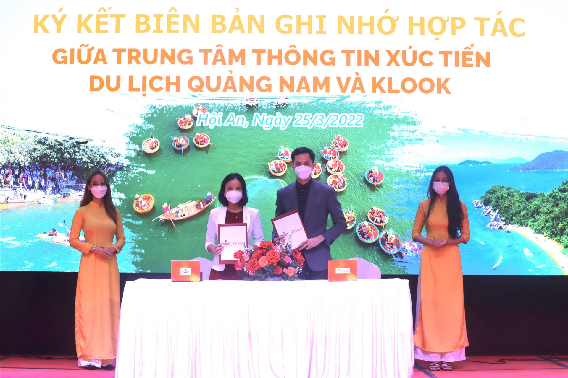 Ngành du lịch Quảng Nam đang đẩy mạnh hợp tác trong công tác quảng bá xúc tiến để tiếp thị điểm đến, thu hút khách du lịch. Ảnh: Q.T