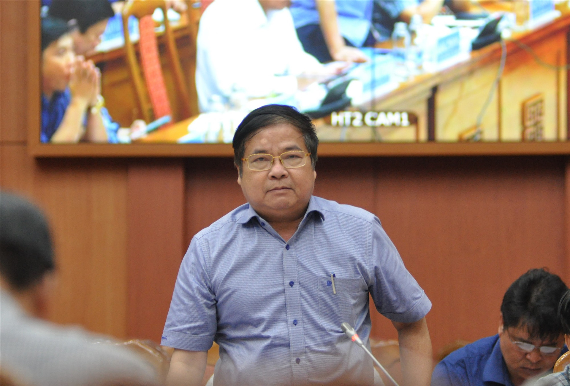 Giám đốc Sở Tài chính Đặng Phong cho rằng chưa bao giờ thu ngân sách cả tỉnh đạt và vượt ngoạn mục như 6 tháng qua. Ảnh: X.P