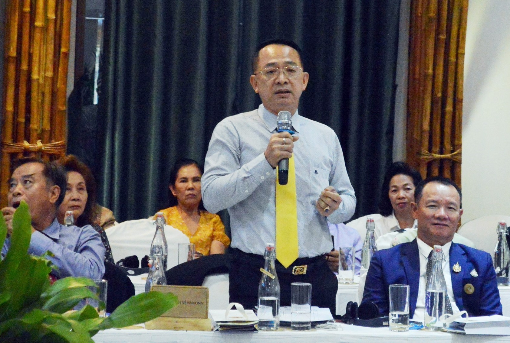 A Vietnamese – Thai businessman at the forum