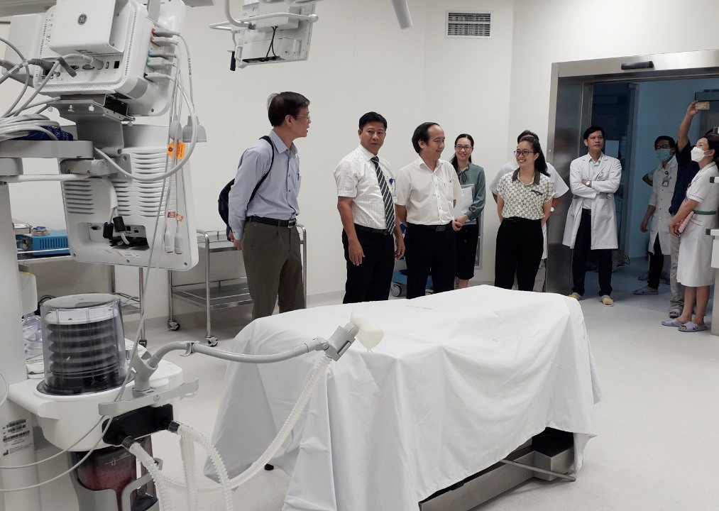 Cơ sở vật chất lẫn đội ngũ chuyên môn của Bệnh viện Phụ sản - Nhi Quảng Nam được quan tâm đầu tư đáp ứng nhu cầu khám chữa bệnh của người dân. Ảnh: K.Q