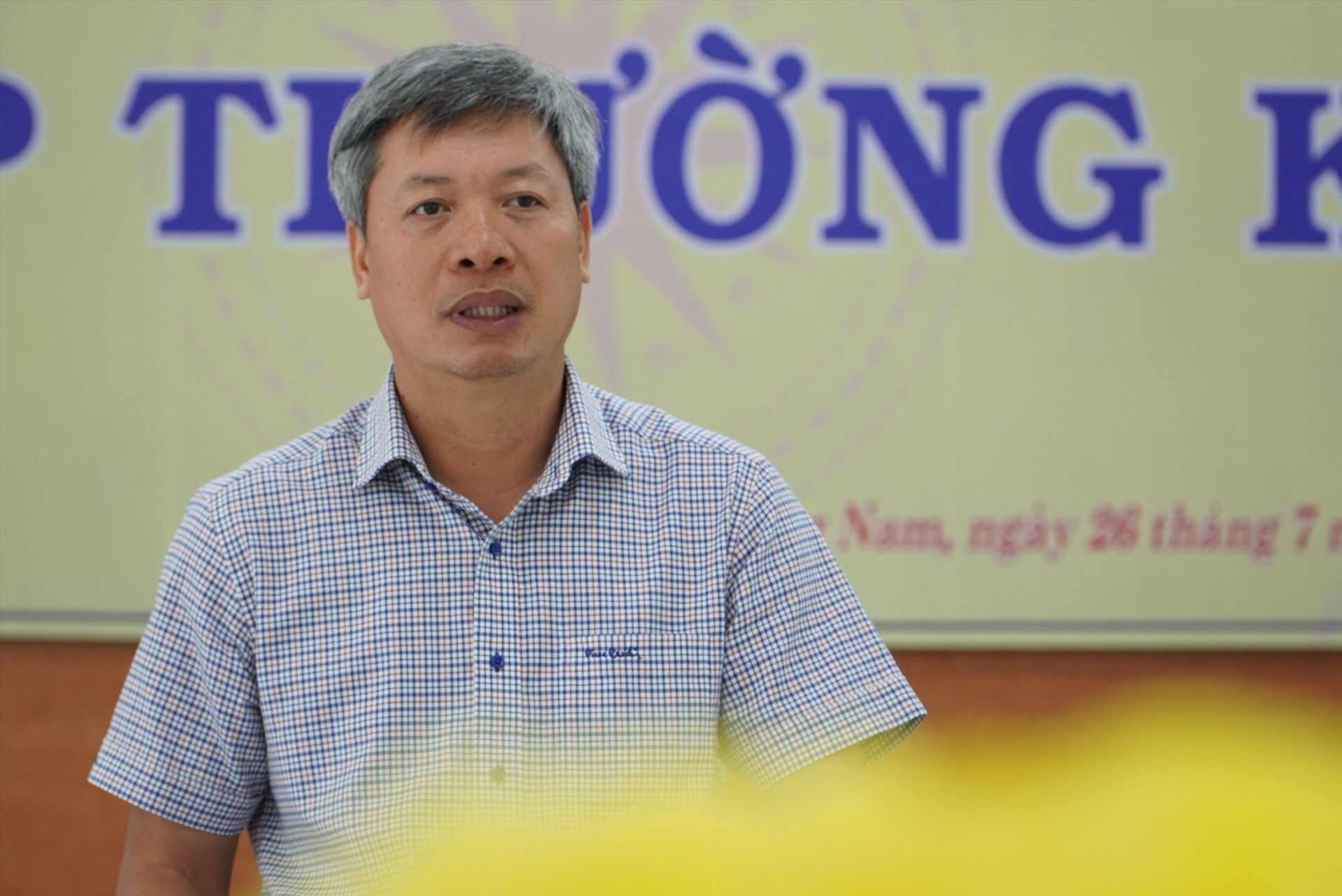 Phó Chủ tịch UBND Hồ Quang Bửu kết luận hội nghị. Ảnh: H.Q