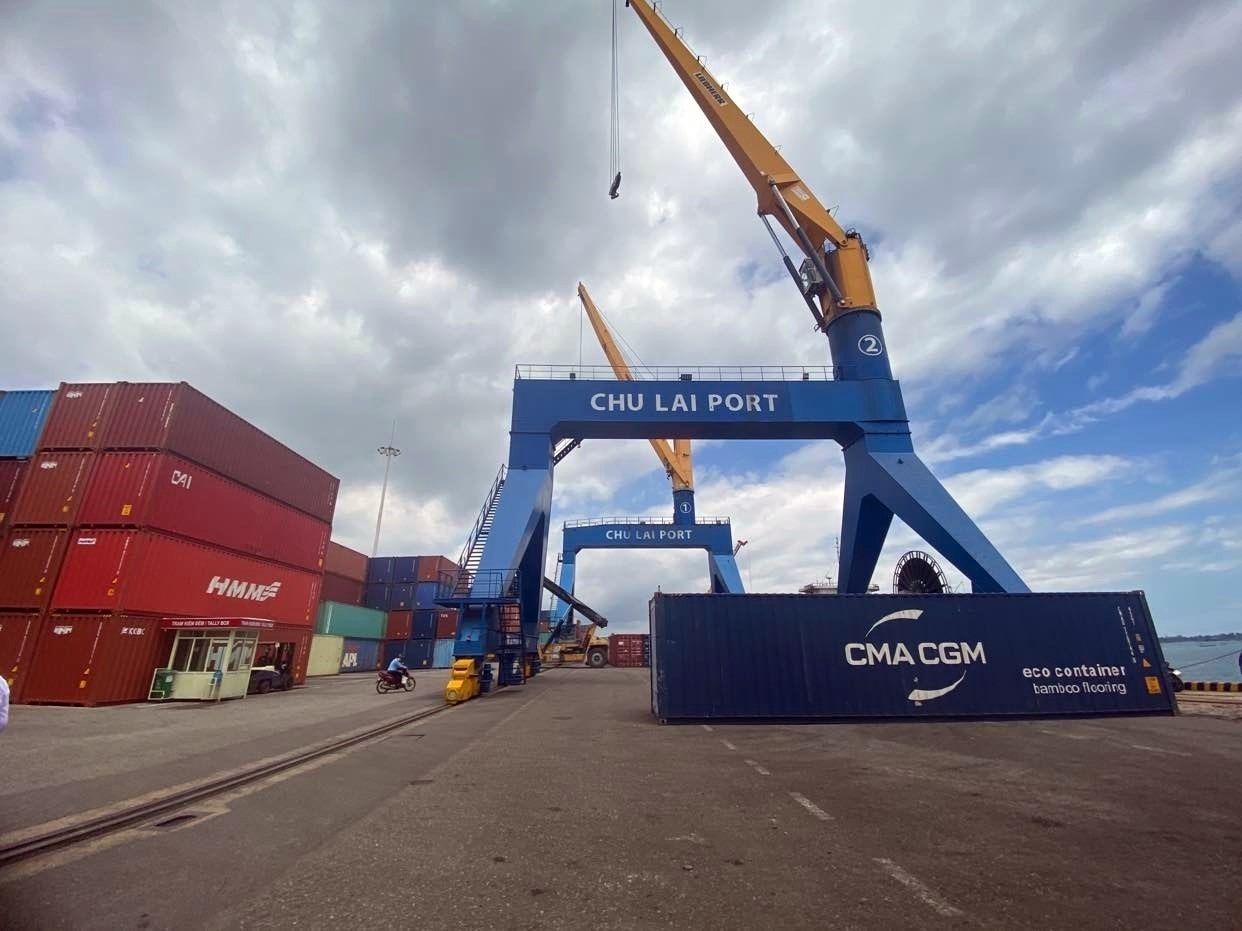 Chu Lai port- an important logistics site of the EWEC