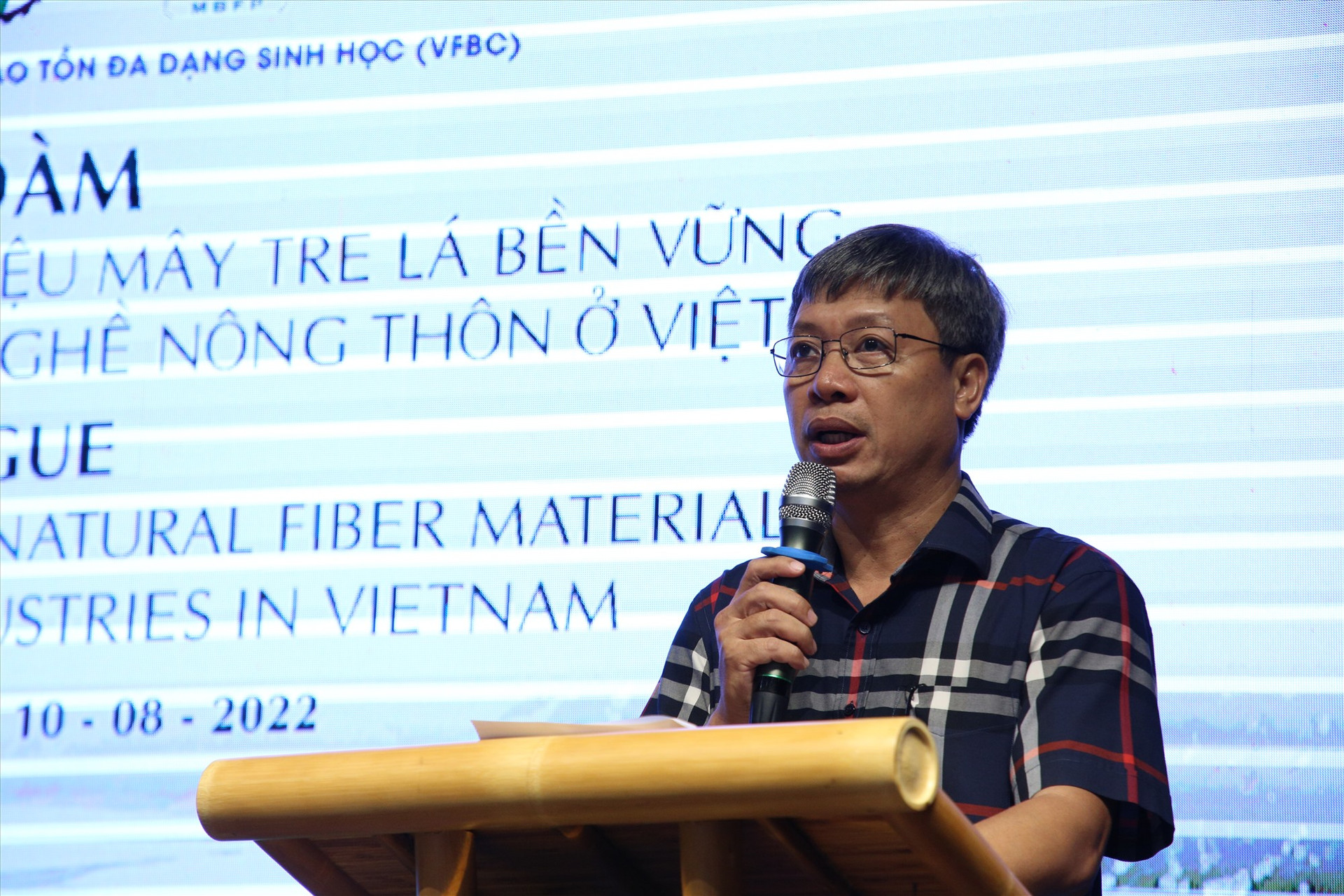Phó Chủ tịch UBND tỉnh Hồ Quang Bửu phát biểu khai mạc. Ảnh: A.N