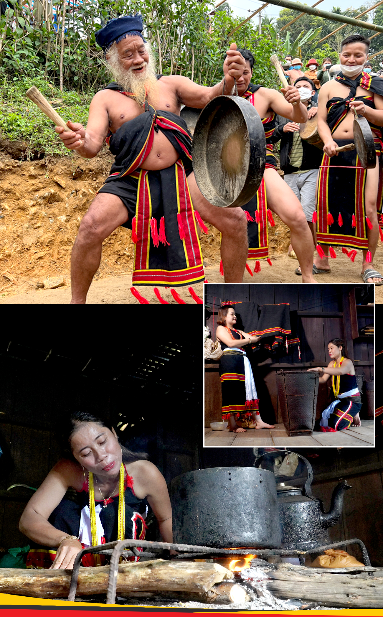 Văn hóa truyền thống gắn với  đời sống đồng bà bào ca Dong. Ảnh: H.Q