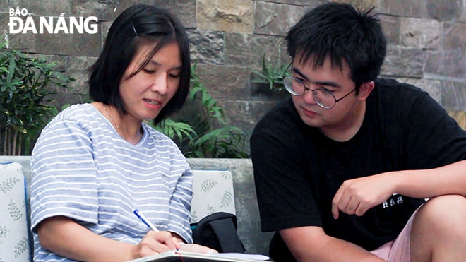 Được dạy tiếng Việt, chia sẻ văn hóa của địa phương cho người nước ngoài chính là niềm cảm hứng của chị Nguyễn Thị Hoài An.