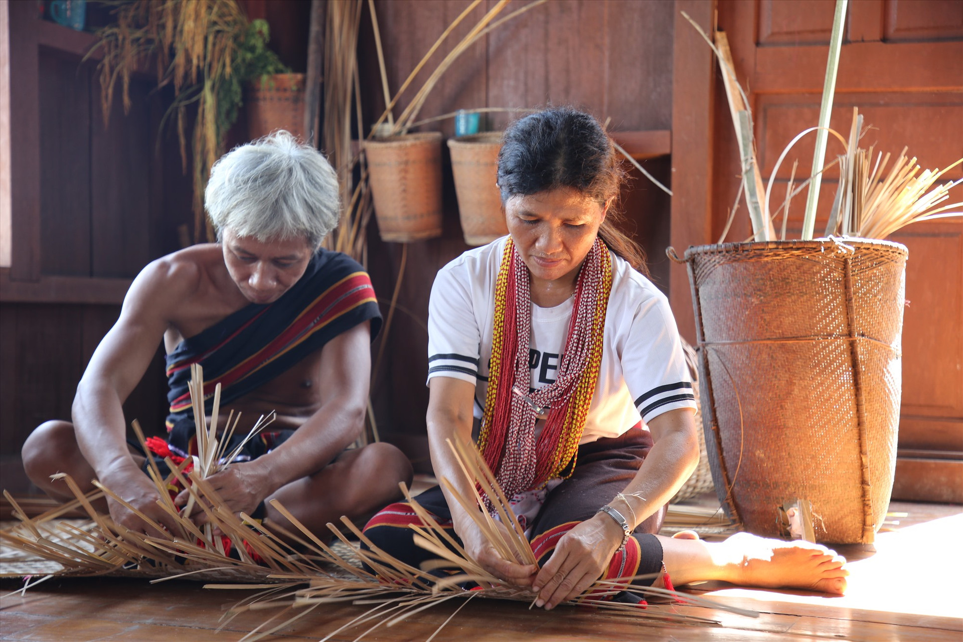 Rất nhiều hoạt động văn hóa cộng đồng vùng cao được tái hiện tại Lễ hội Văn hóa các dân tộc huyện Bắc Trà My. Ảnh: NGƯỚC - ĐOAN