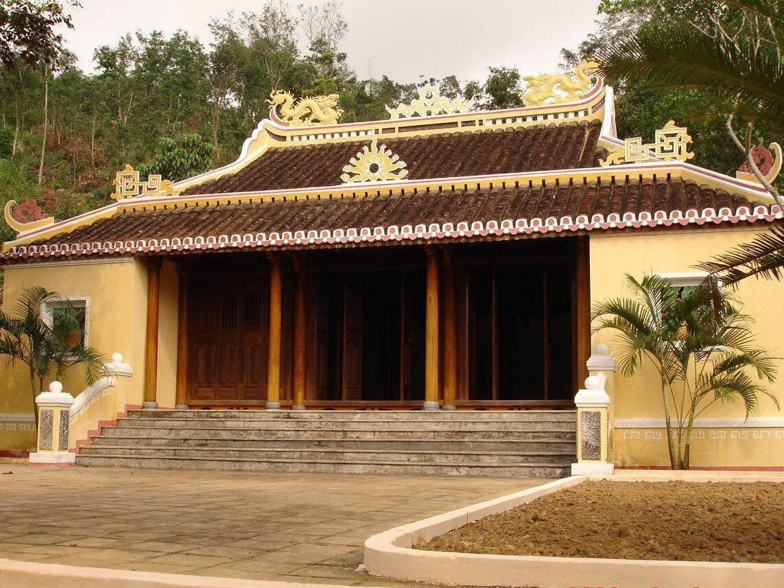 Nhà lưu niệm cụ Phan Châu Trinh tại xã Tam Lộc, huyện Phú Ninh.
