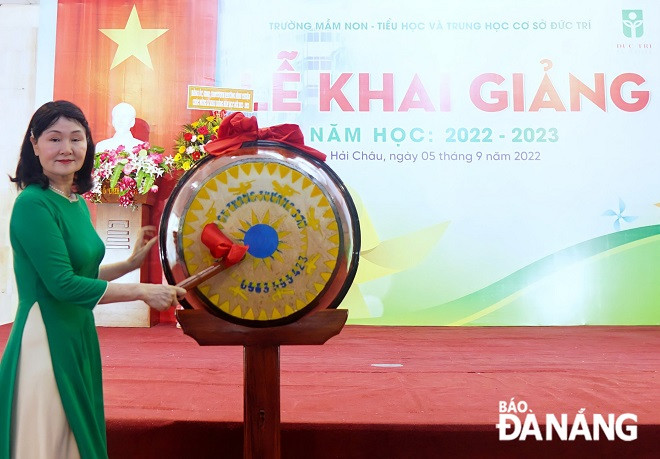 Hoạt động trải nghiệm của học sinh Trường Đức Trí.