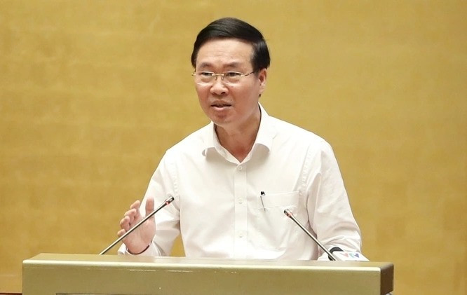 Đồng chí Võ Văn Thưởng, Ủy viên Bộ Chính trị, Thường trực Ban Bí thư