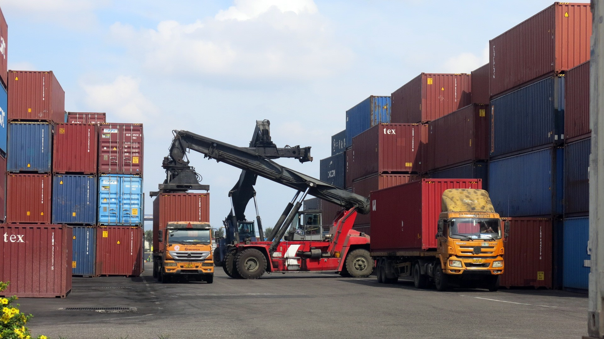 Thaco đã xác định vị trí, diện tích để hình thành trung tâm logistics container. Ảnh: T.D