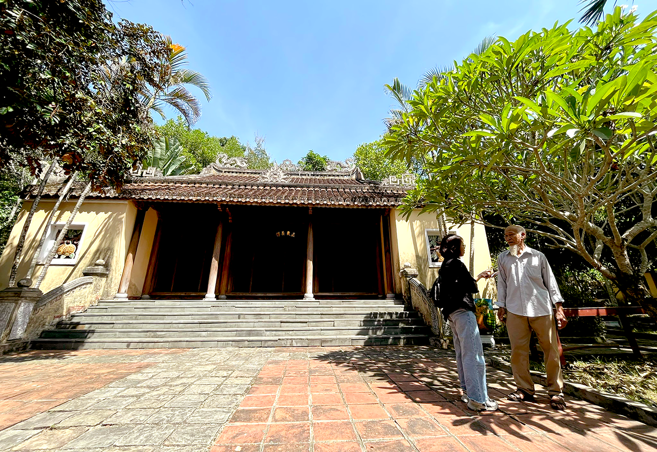 Nhà lưu niệm cụ Phan Châu Trinh ở xã Tam Lộc, Phú Ninh