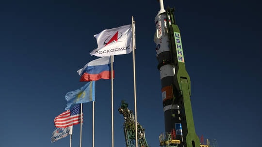 Tàu vũ trụ Soyuz-2.1a tại sân bay vũ trụ Baykonur, Kazakhstan. Ảnh: Sputnik