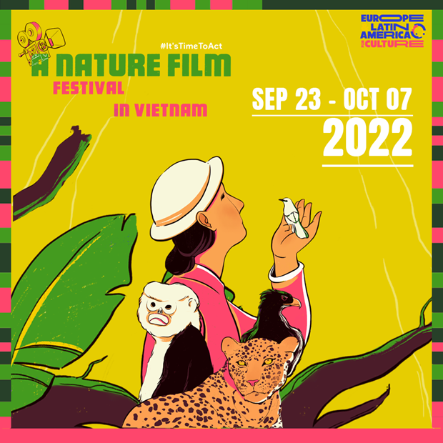 Poster of the event (Source: It's Time To Act - Nature Film Festival in Vietnam)