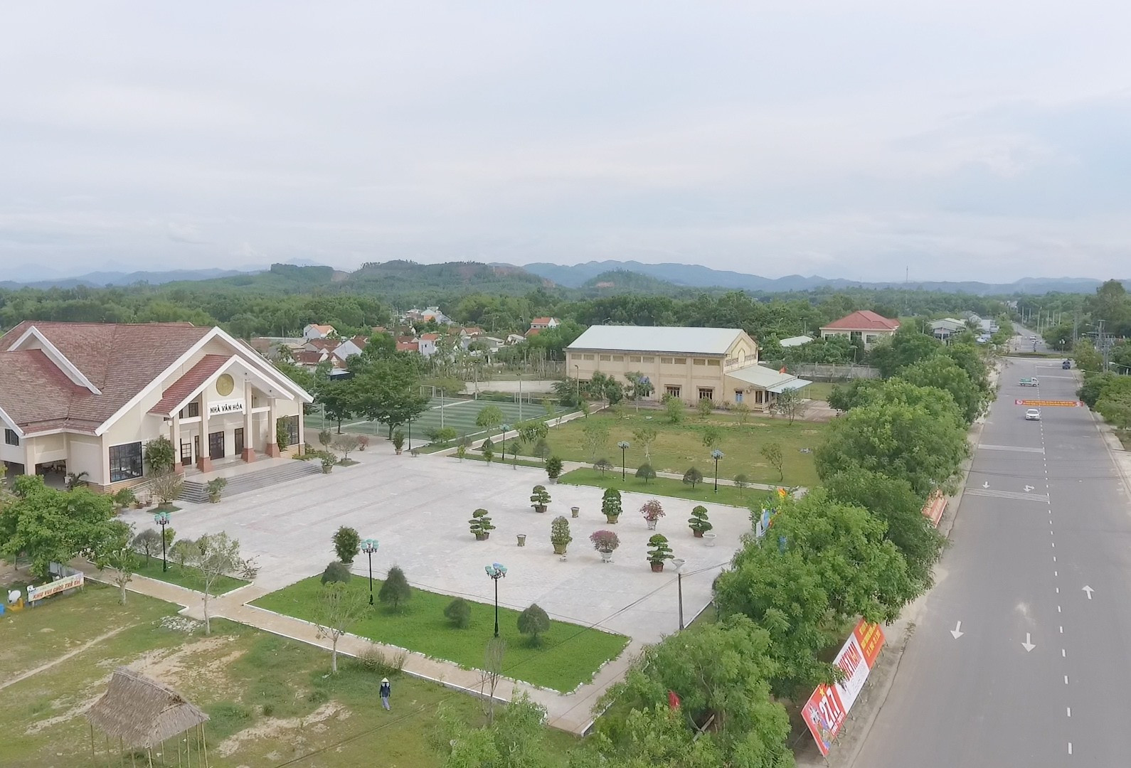 Phú Ninh đang đặt mục tiêu trở thành huyện NTM nâng cao vào năm 2030 và hướng đến huyện NTM kiểu mẫu. Ảnh: Đ.L