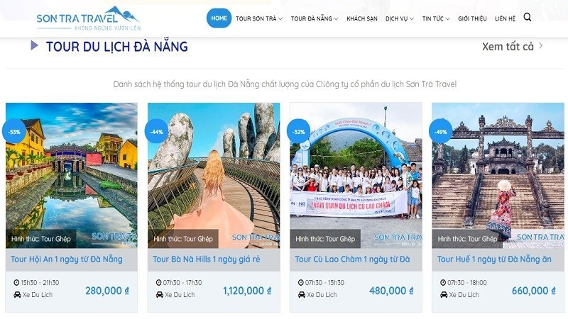 Sơn Trà Travel là một công ty tổ chức tour du lịch uy tín.