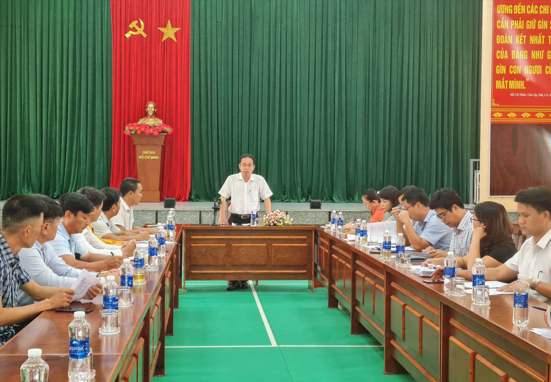 Phó Chủ tịch UBND tỉnh Trần Anh Tuấn làm việc với Cơ sở cai nghiện ma túy tỉnh.
