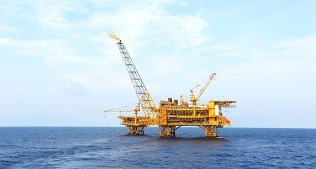 An oil rig of Vietnam in the East Sea (Photo: PetroVietnam)