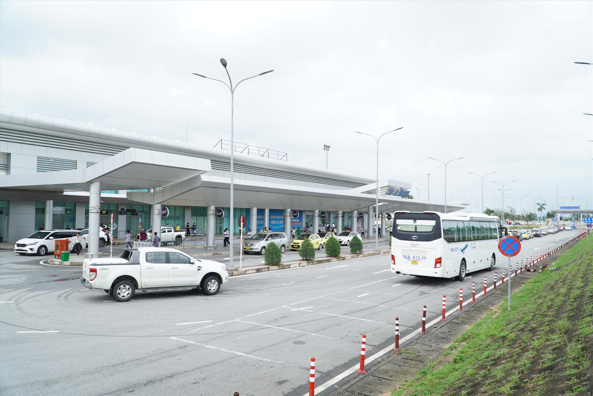 Khu vực ga hành khách Cảng hàng không Chu Lai. Ảnh: H.Q