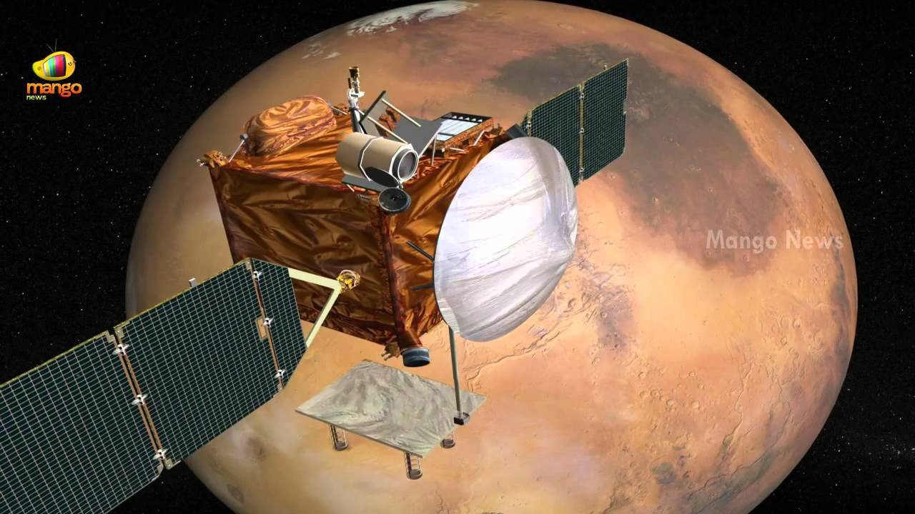 Tàu vũ trụ MOM đến sao Hỏa đúng lúc nó bắt kịp hành trình của Sao chổi Siding Spring vào ngày 19.10.2014. Ảnh: Mango News