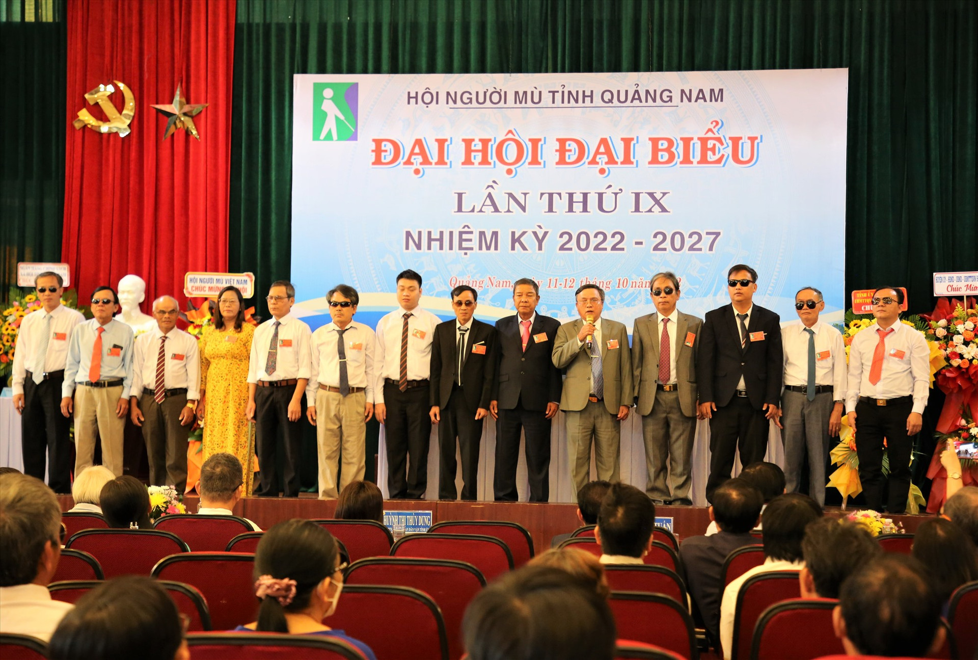 Ra mắt Ban chấp hành HNM Quảng Nam lần thứ IX, nhiệm kỳ 2022 - 2027. Ảnh: Đ.N
