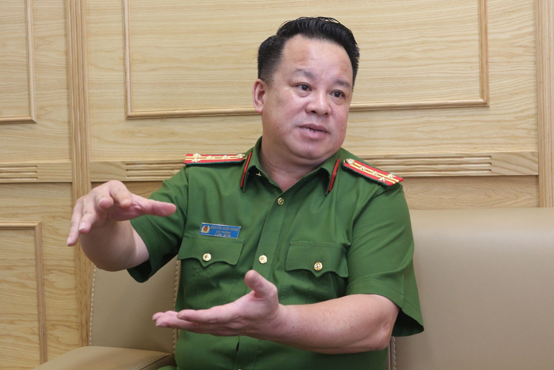 Đại tá Nguyễn Quốc Hùng, Cục trưởng Cục Cảnh sát Quản lý hành chính về trật tự xã hội, Bộ Công an.