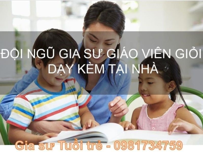 Trung tâm Gia sư Tuổi Trẻ.