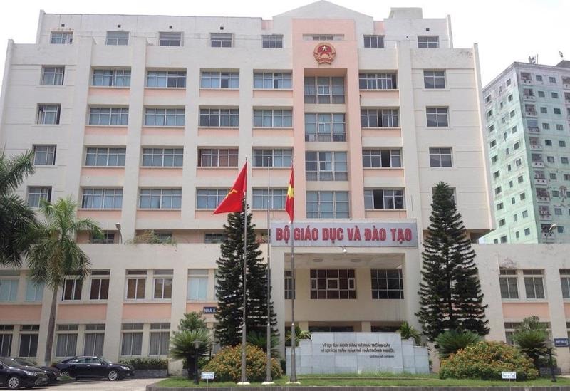 Trụ sở Bộ Giáo dục và Đào tạo. Ảnh: PH
