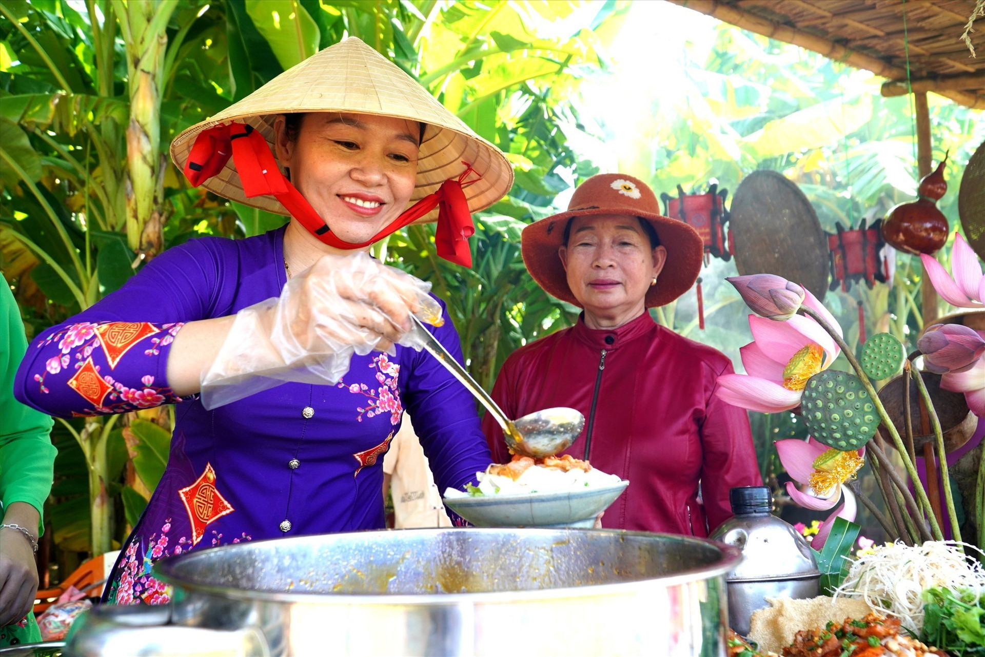 Mỳ Phú Chiêm nổi tiếng trên bản đồ ẩm thực xứ Quảng. Ảnh: H.Q
