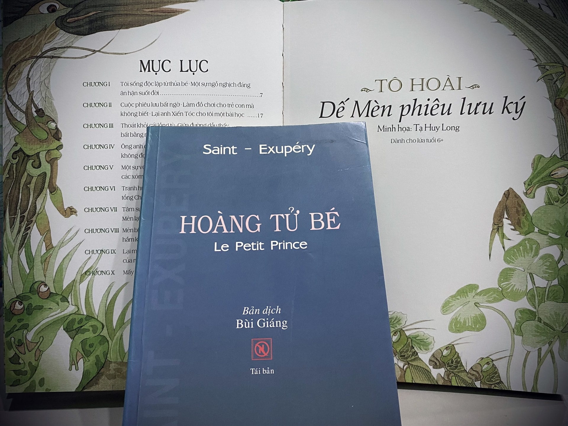 Hai tác phẩm nổi tiếng, hai “số phận” tiếp nối của nhân vật chính. Ảnh: H.X.H