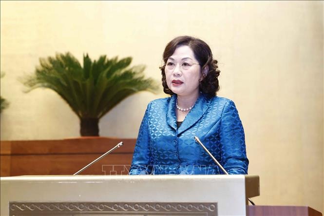 Thống đốc Ngân hàng Nhà nước Việt Nam Nguyễn Thị Hồng. Ảnh tư liệu: Doãn Tấn/TTXVN