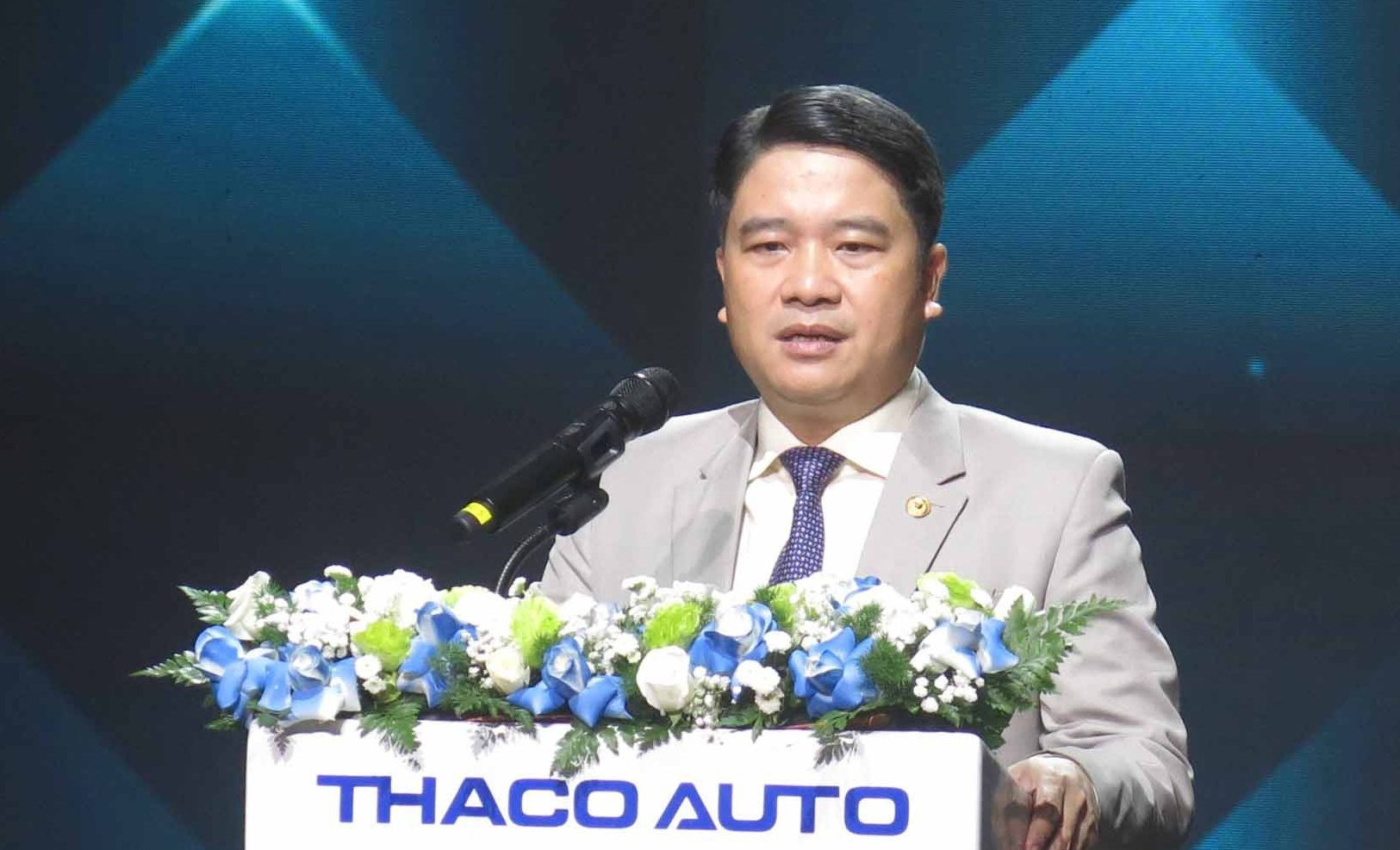 Phó chủ tịch UBND tỉnh Quảng Nam Trần Văn Tân phát biểu