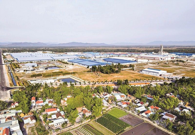 Dự án đầu tư Khu công nghiệp Tam Anh - An An Hòa sẽ được đầu tư trên địa bàn huyện Núi Thành.