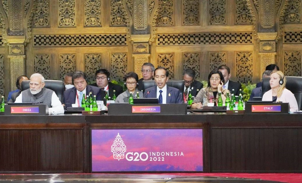 Hội nghị thượng đỉnh G20 khai mạc tại Indonesia vào sáng ngày 15/11. Ảnh: AP