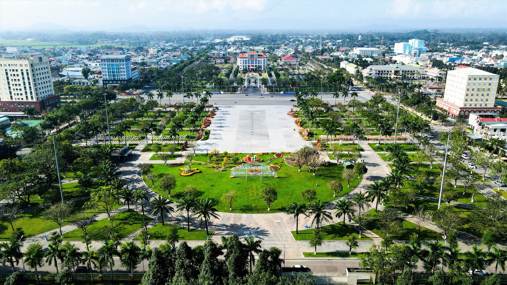 Tam Kỳ trong tương lai sẽ trở thành đô thị loại I trên cơ sở sáp nhập 3 địa phương Tam Kỳ - Núi Thành - Phú Ninh. Ảnh: C.T