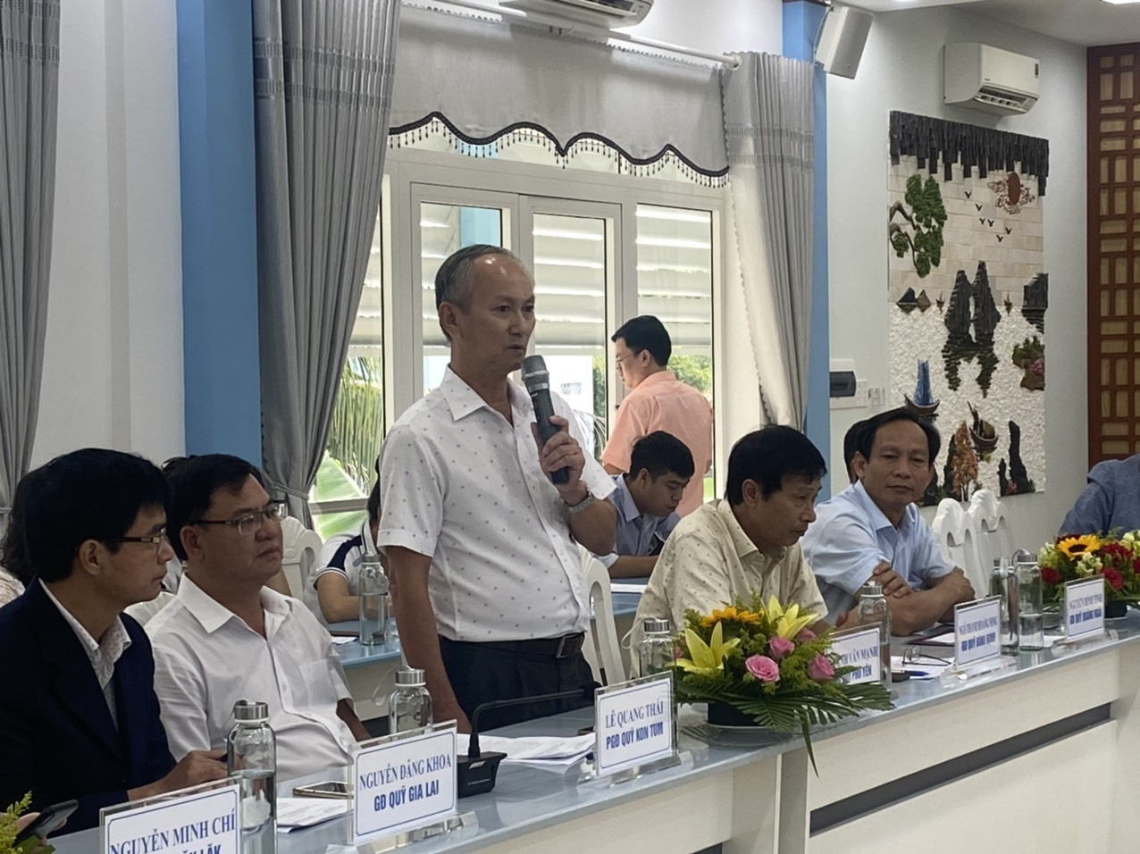 Ông Huỳnh Văn Mạnh – Giám đốc Quỹ Bảo vệ - phát triển rừng tỉnh Phú Yên
