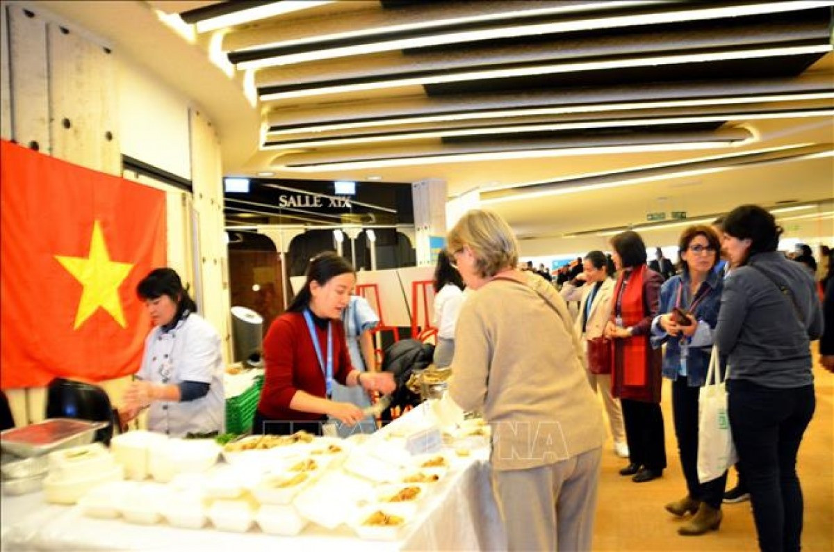 Vietnamese stalls at the UN Bazaar International Fair 2022  (Photo: VNA)