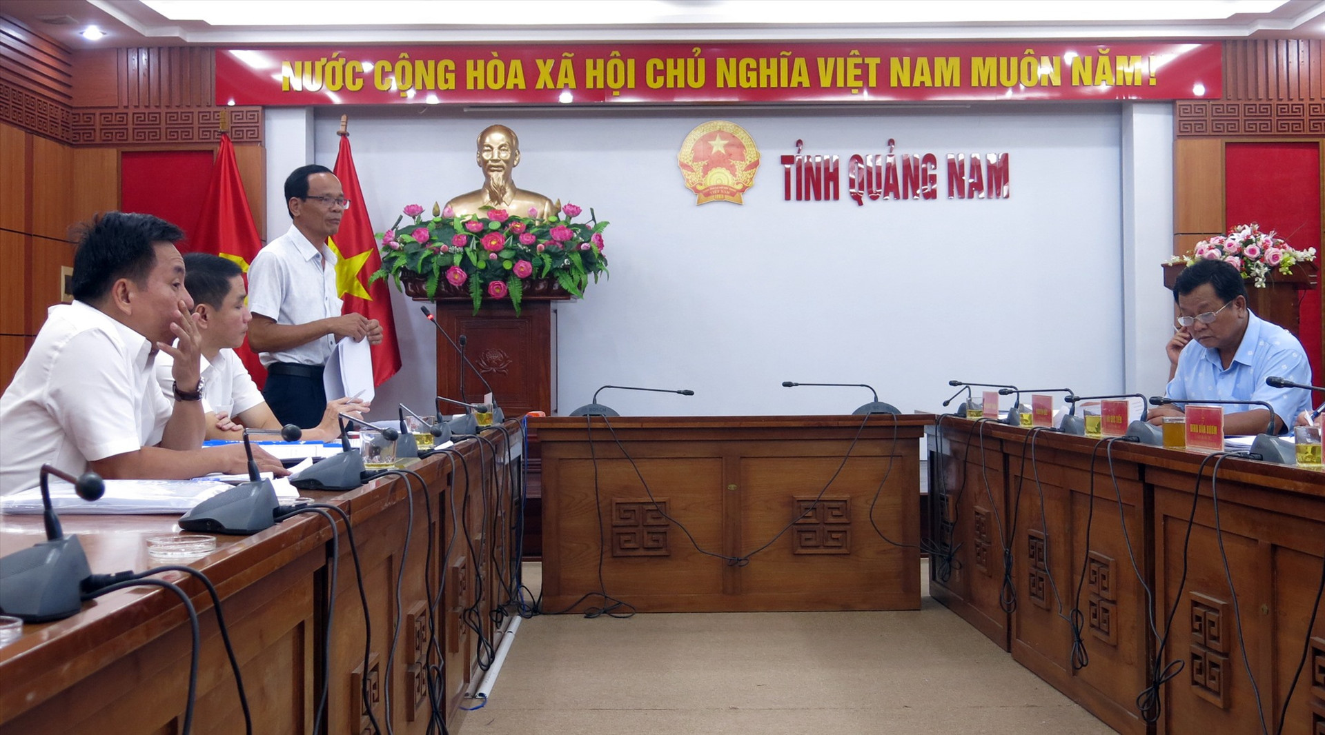 Ban Kinh tế - Ngân sách HĐND tỉnh làm việc với Kho bạc Nhà nước Quảng Nam.