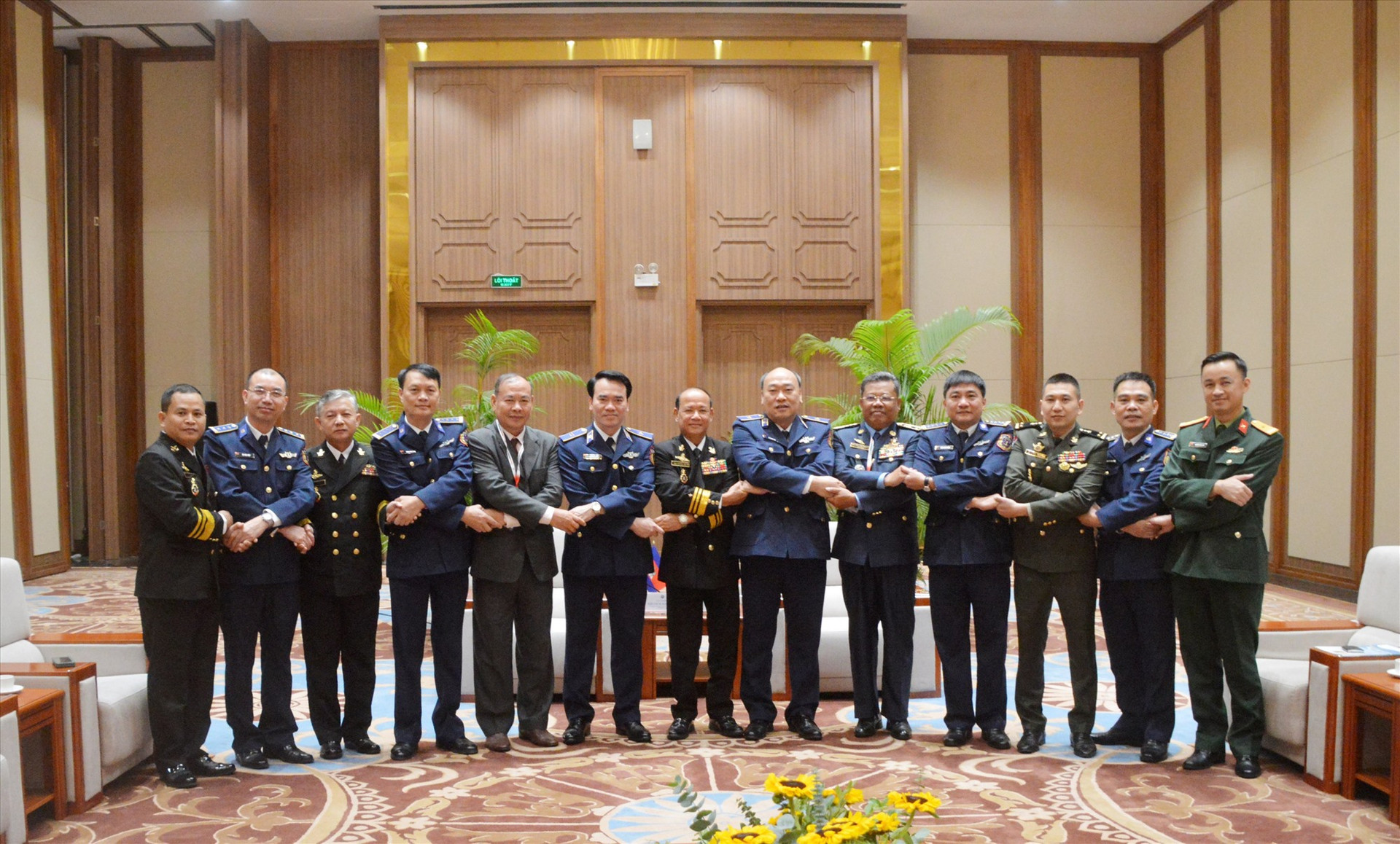 Tiếp đón Ủy ban Quốc gia An ninh Hàng hải Campuchia