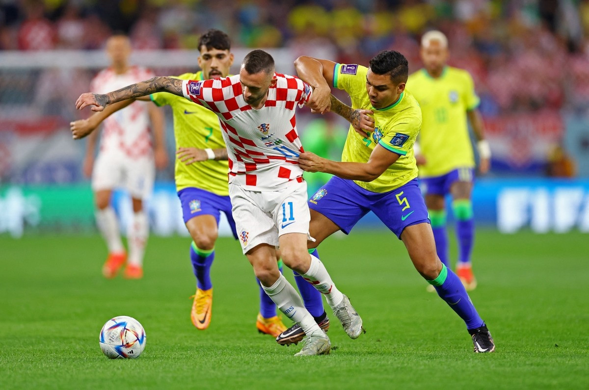 Croatia đang gây ra rất nhiều khó khăn cho Brazil. (Ảnh: Reuters).