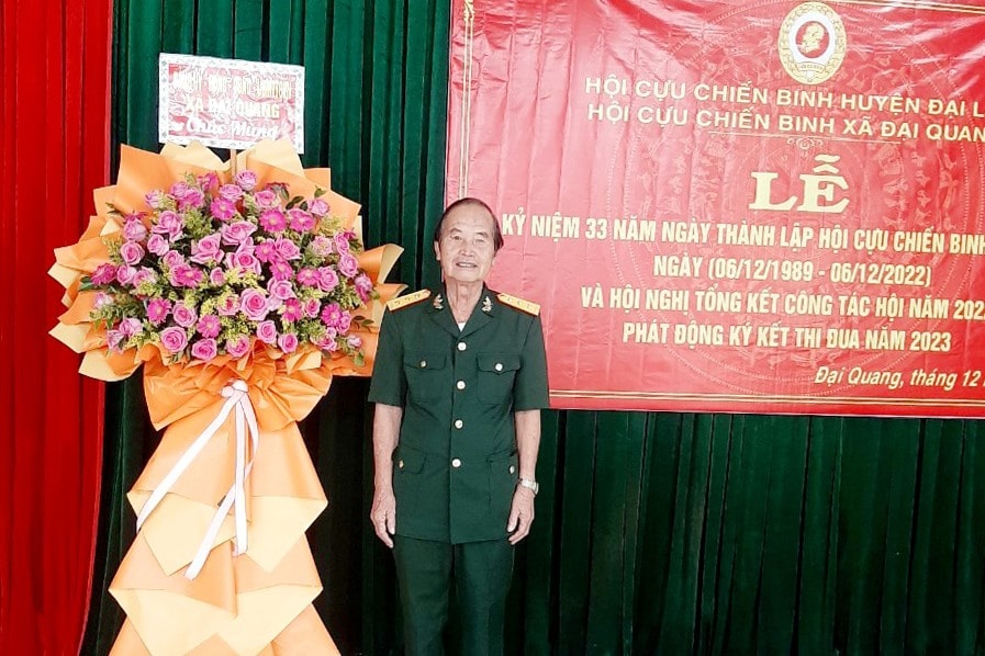 Cựu binh Phạm Ngọc Thành. Ảnh: H.LIÊN