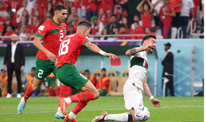 Bất ngờ của World Cup 2022 là tuyển Morocco đã vào vòng bảng kết
