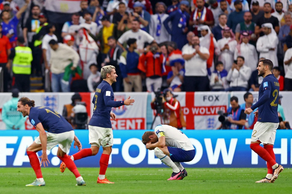 Loại Anh ở vòng tứ kết, đội tuyển Pháp thẳng tiến tới trận bán kết