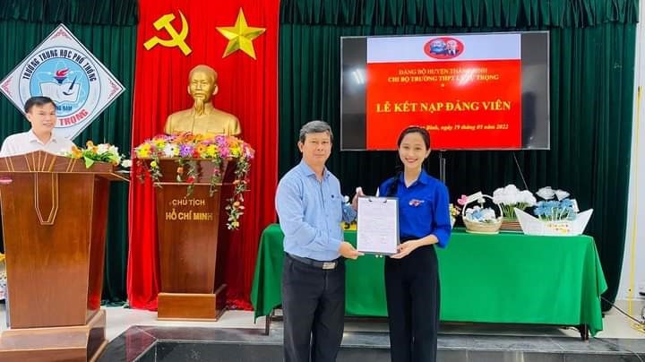 Công tác phát triển đảng viên được huyện Thăng Bình quan tâm thực hiện. Ảnh: T.N