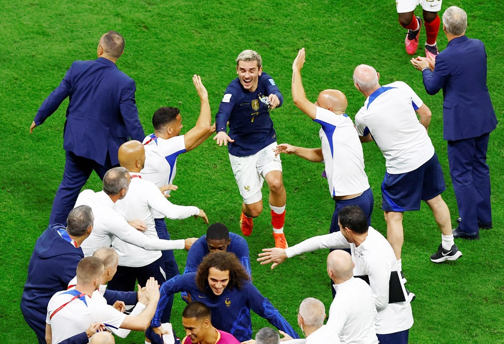 Tuyển Pháp lần thứ hai liên tiếp lọt vào chung kết World Cup