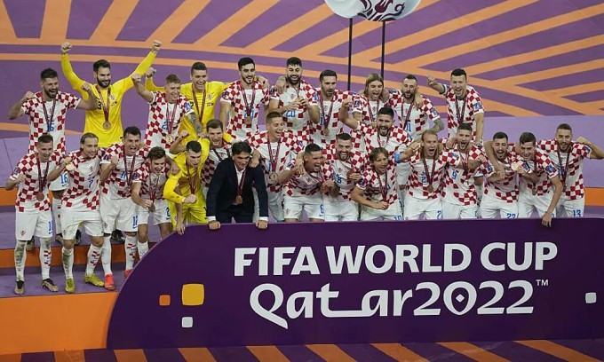 Hạng 3 World Cup 2022 thuộc về đội tuyển Croatia